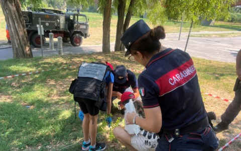 Campo scuola “Anch’io sono la Protezione Civile”: i Carabinieri Forestali coinvolgono i giovani nelle esercitazioni