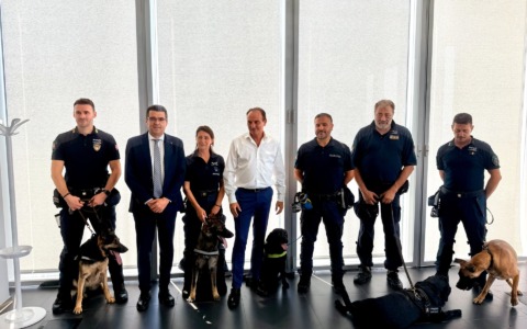 Polizia locale, nasce il primo gruppo regionale di unità cinofile del Piemonte