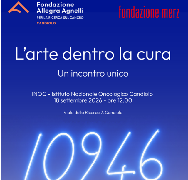 La Fondazione Allegra Agnelli porta l’energia di Mario Merz all’Istituto di Candiolo