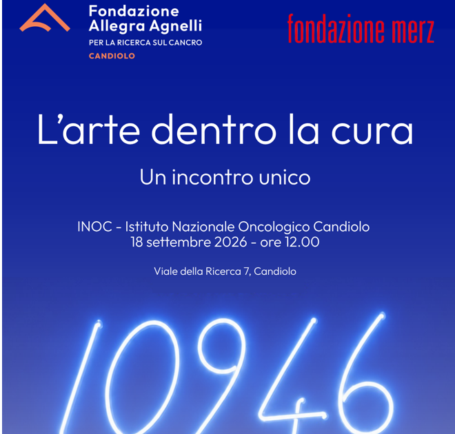 La Fondazione Allegra Agnelli porta l’energia di Mario Merz all’Istituto di Candiolo